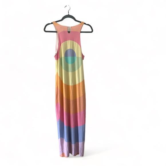 Mara Hoffman Modal Midi Dress Electrolight Pastel in Medium - Picture 3 of 6